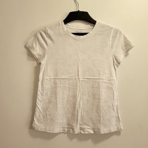 Athleta snakeskin print tee small